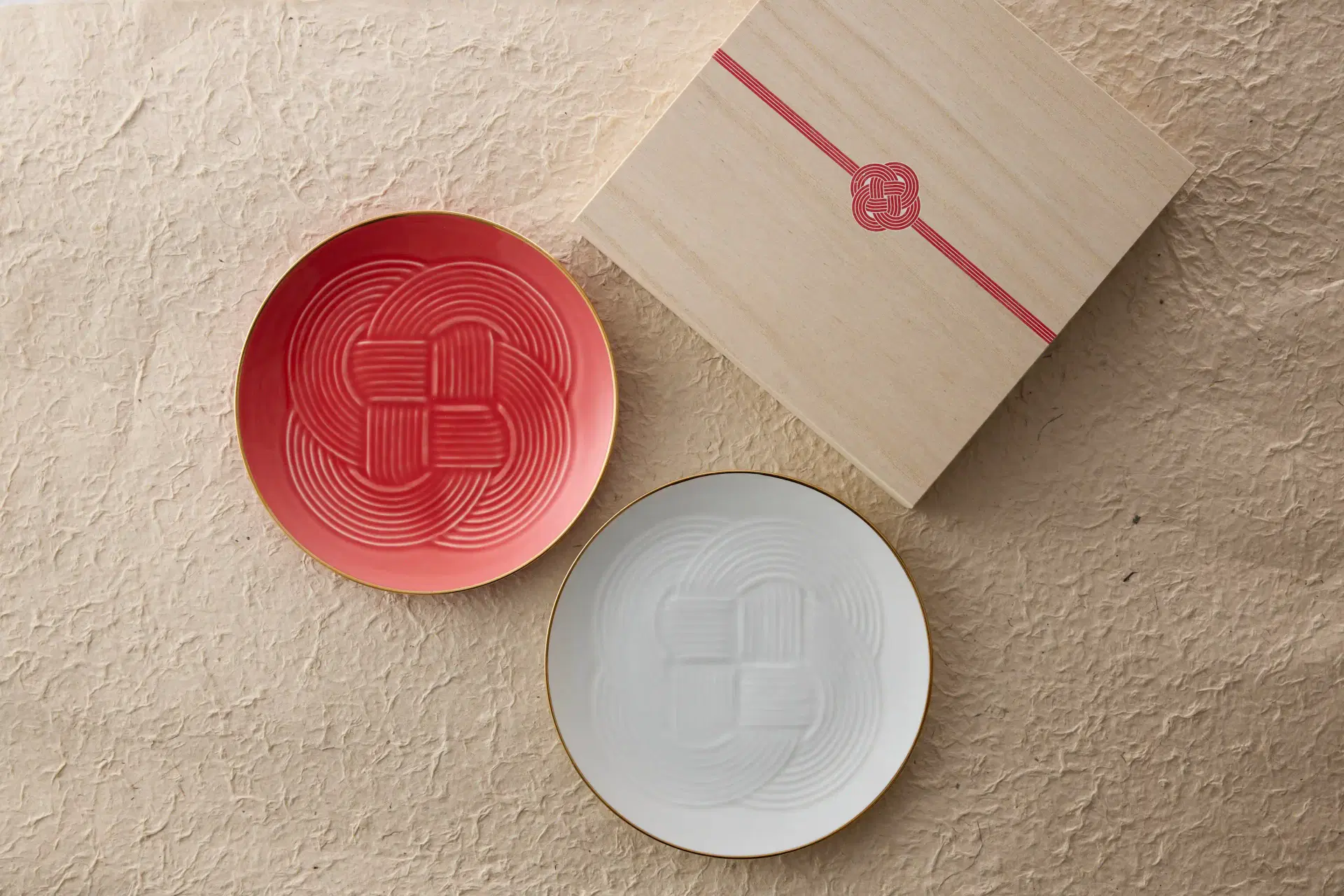 ODA03-5005B 結 組皿揃 木箱入